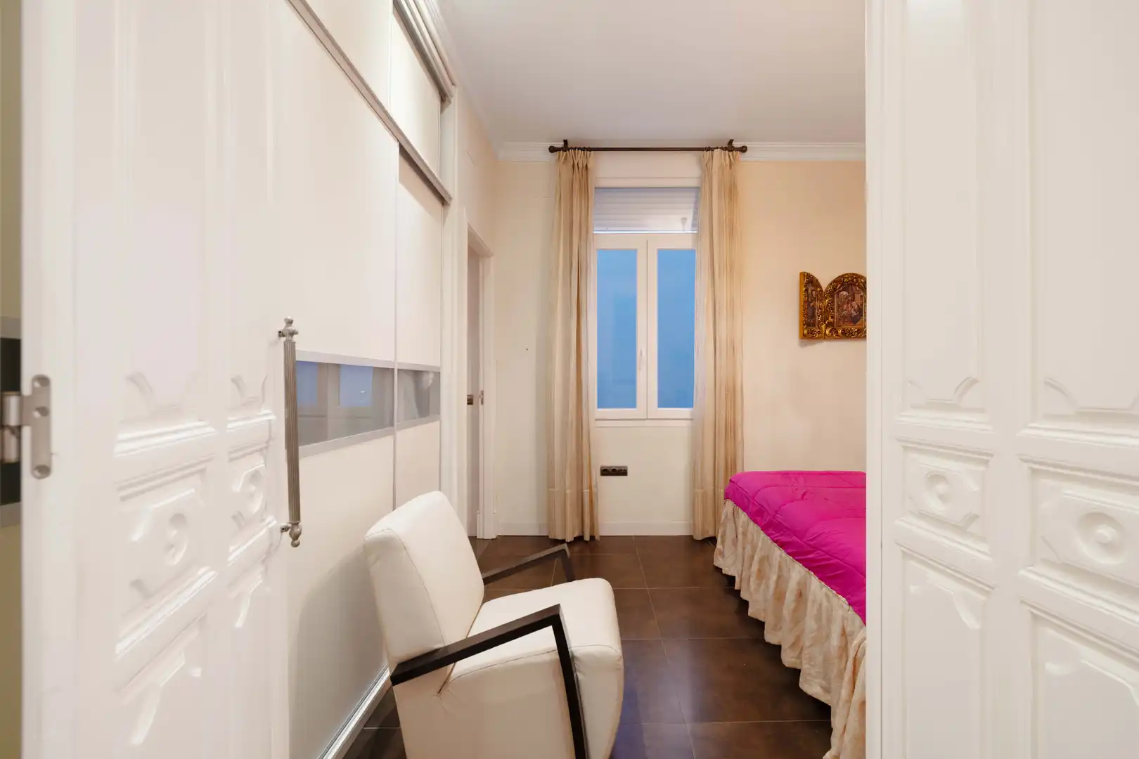 Bedroom of Flat for sale in Málaga  with Air Conditioner and Storage room