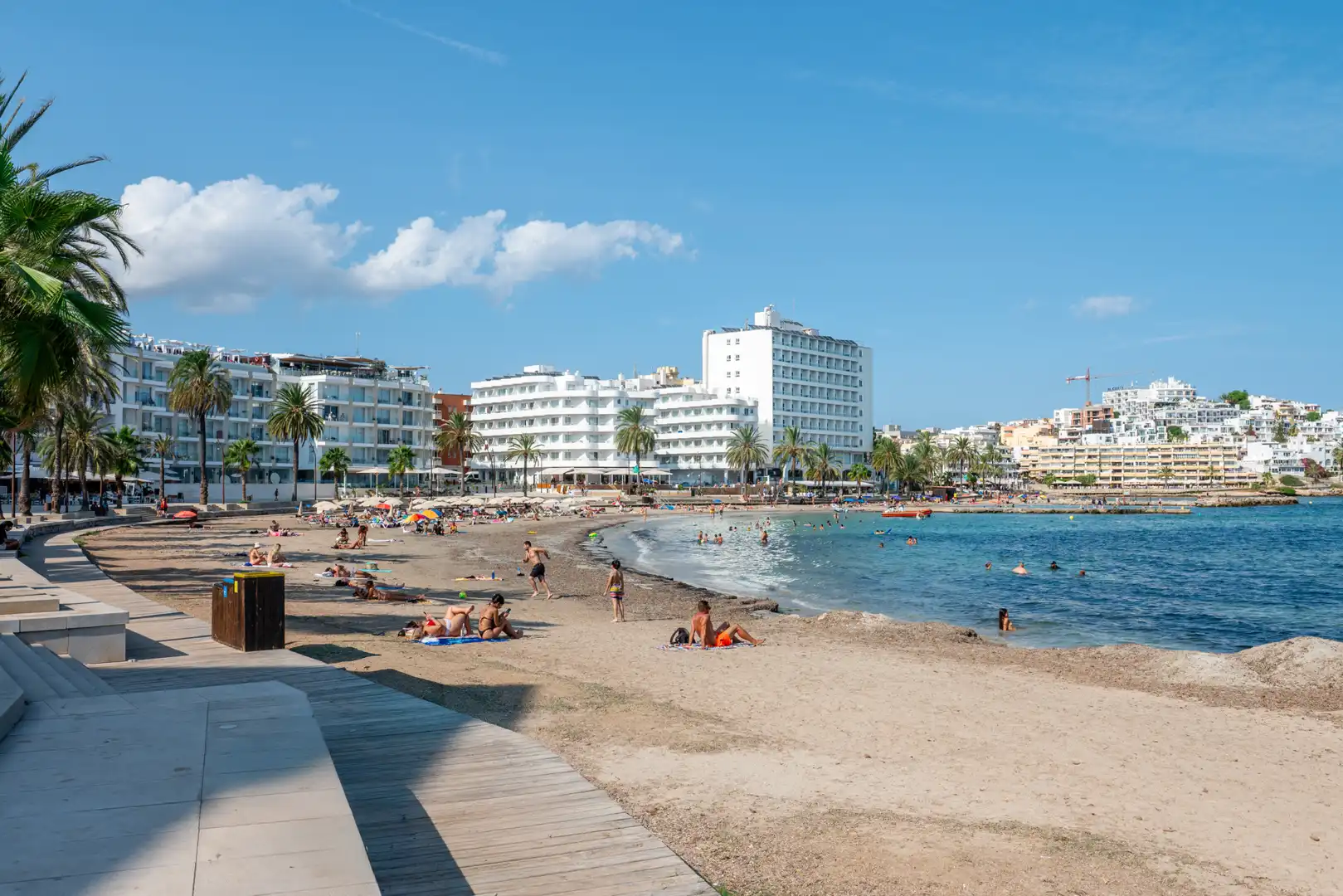 Außenansicht von Wohnung zum Verkauf in Eivissa mit Klimaanlage, Heizung und Privatgarten