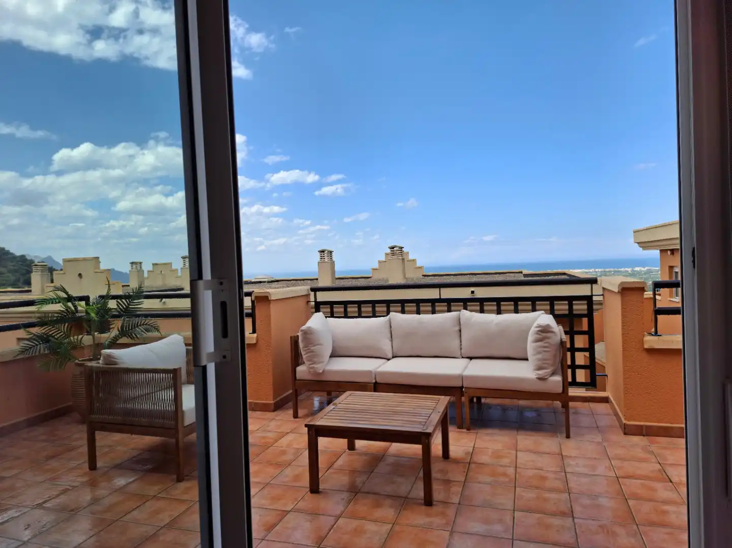 Terrassa de Apartament en venda en Pedreguer amb Jardí privat, Terrassa i Internet