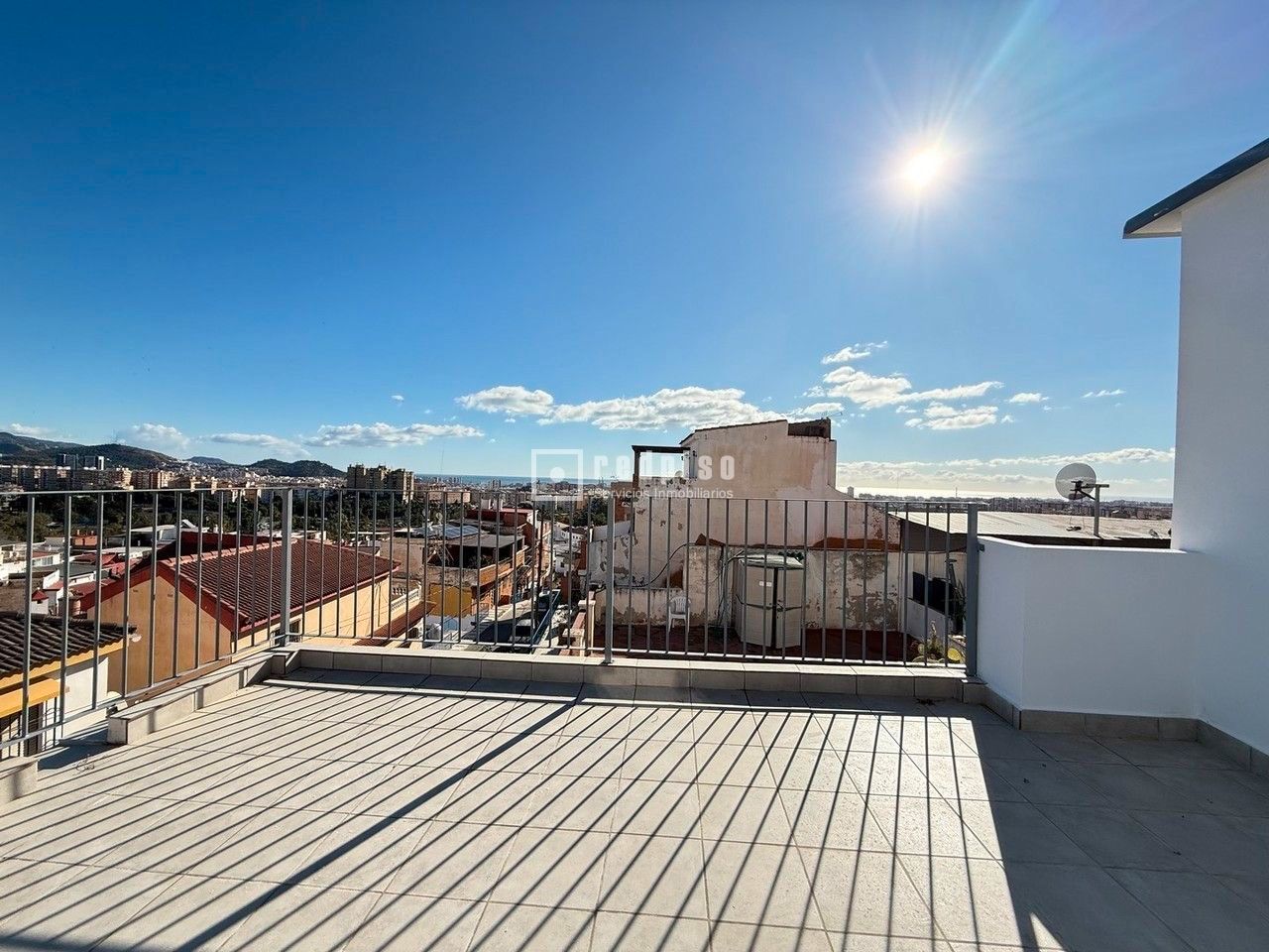 Vista exterior de Casa o xalet en venda en Málaga Capital amb Terrassa i Alarma