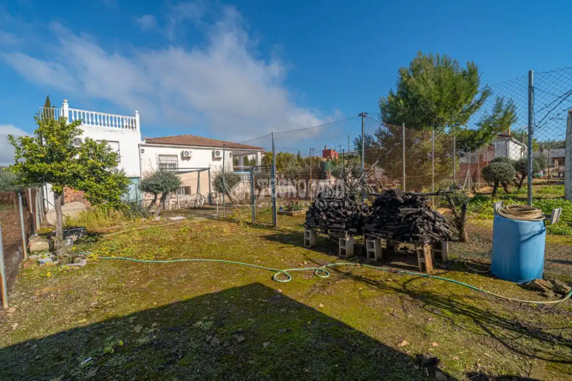 Jardí de Finca rústica en venda en Linares amb Aire condicionat, Terrassa i Traster