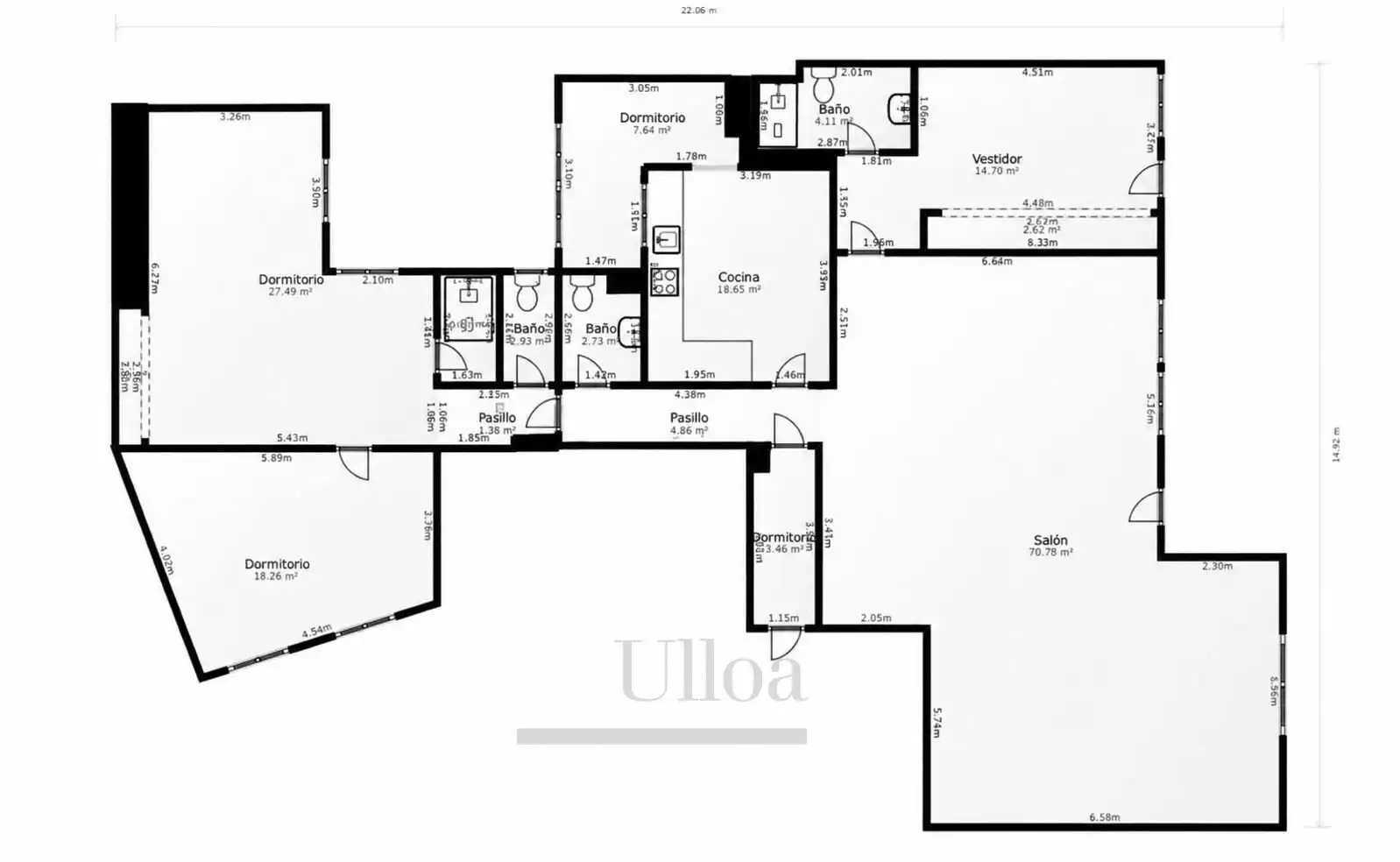 Piso con terraza en venta en Avenida de Federico Soto, imagen 45