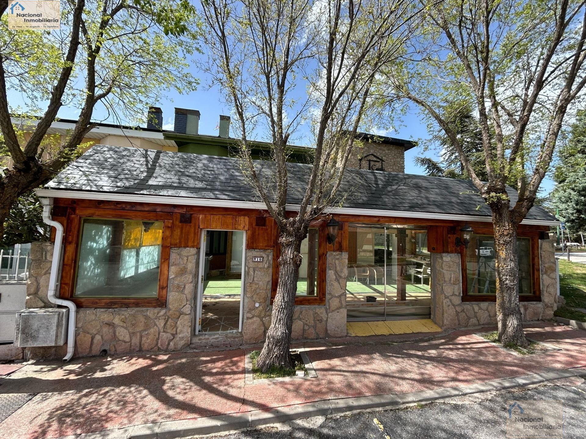 Exterior view of Single-family semi-detached for sale in El Espinar  with Heating, Storage room and Alarm