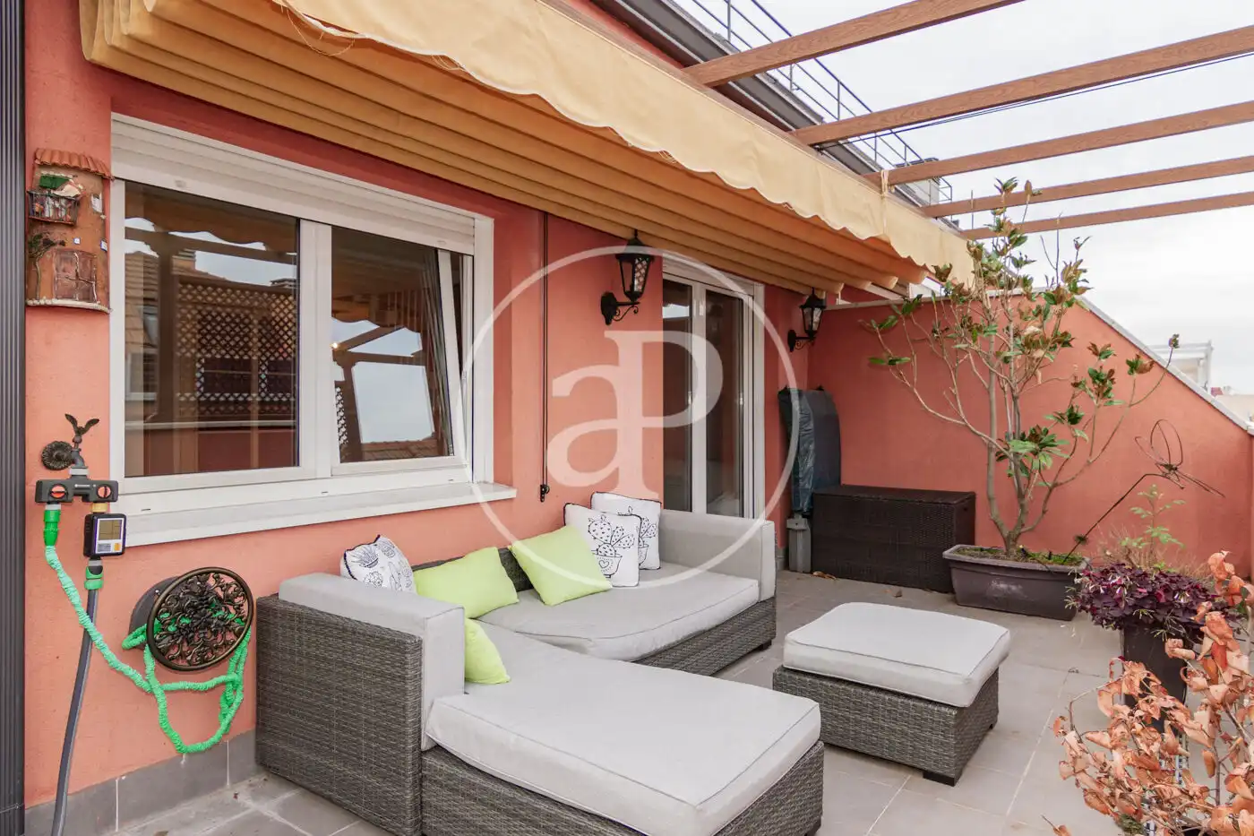 Terrace of Flat for rent in Madrid  with Air Conditioner, Heating and Terrace