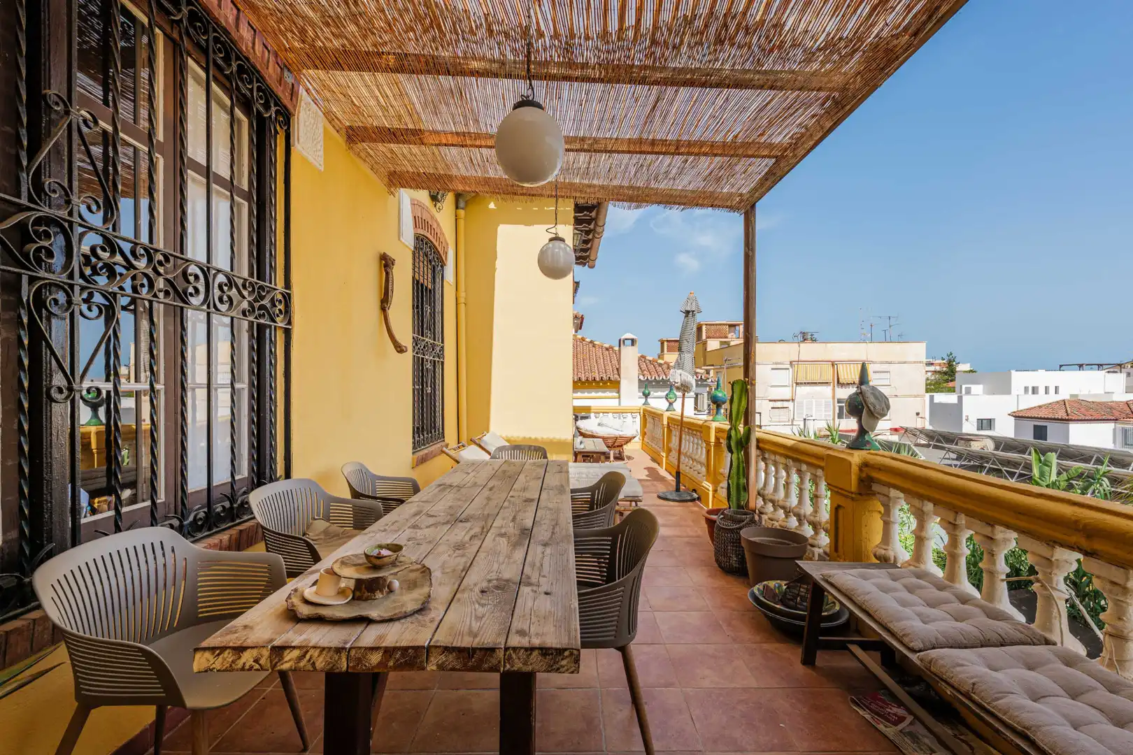 Terraza de Casa o chalet en venta en Málaga con Jardín privado, Terraza y Trastero