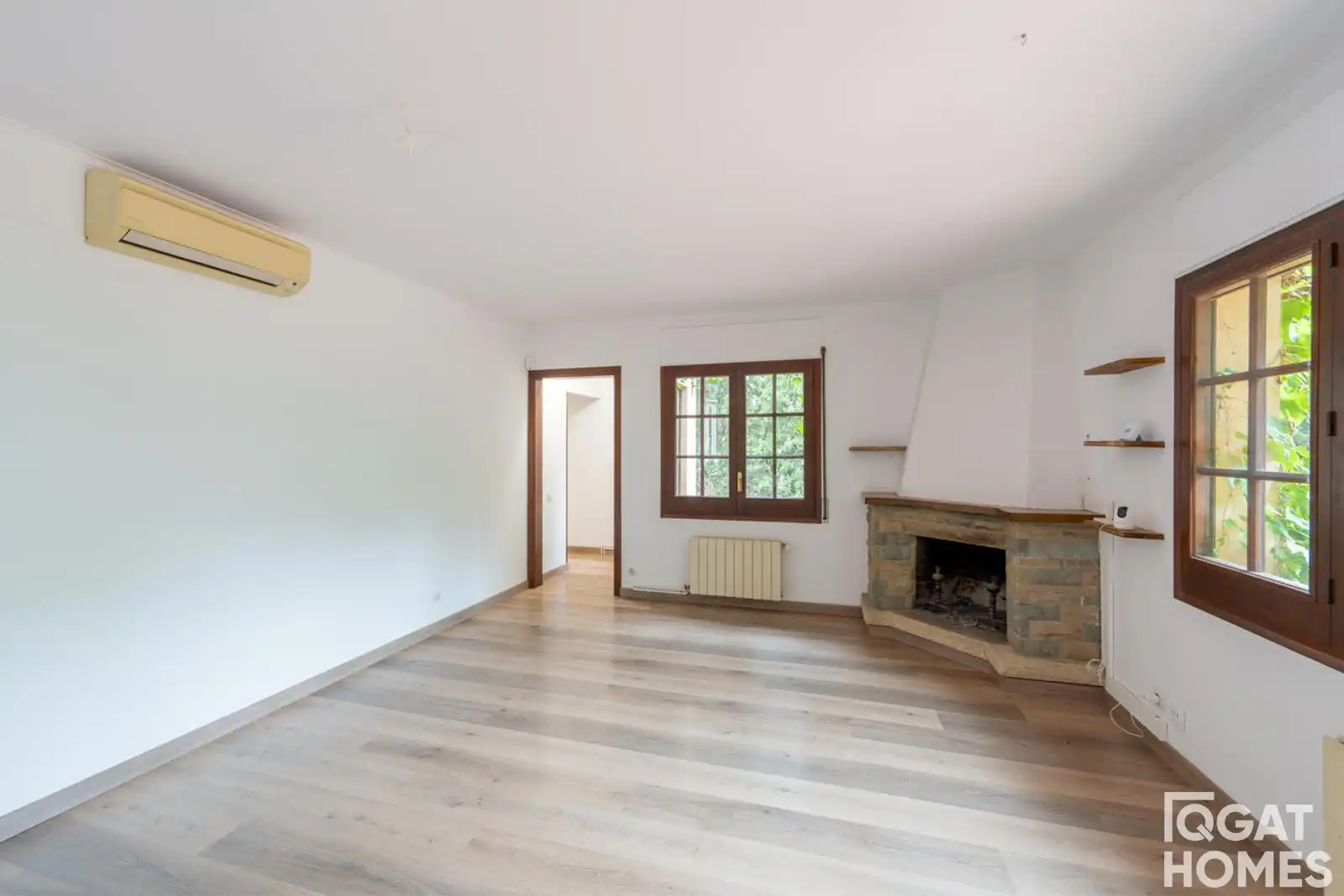 Sala de estar de Casa o chalet en venta en Sant Cugat del Vallès con Aire acondicionado, Calefacción y Terraza