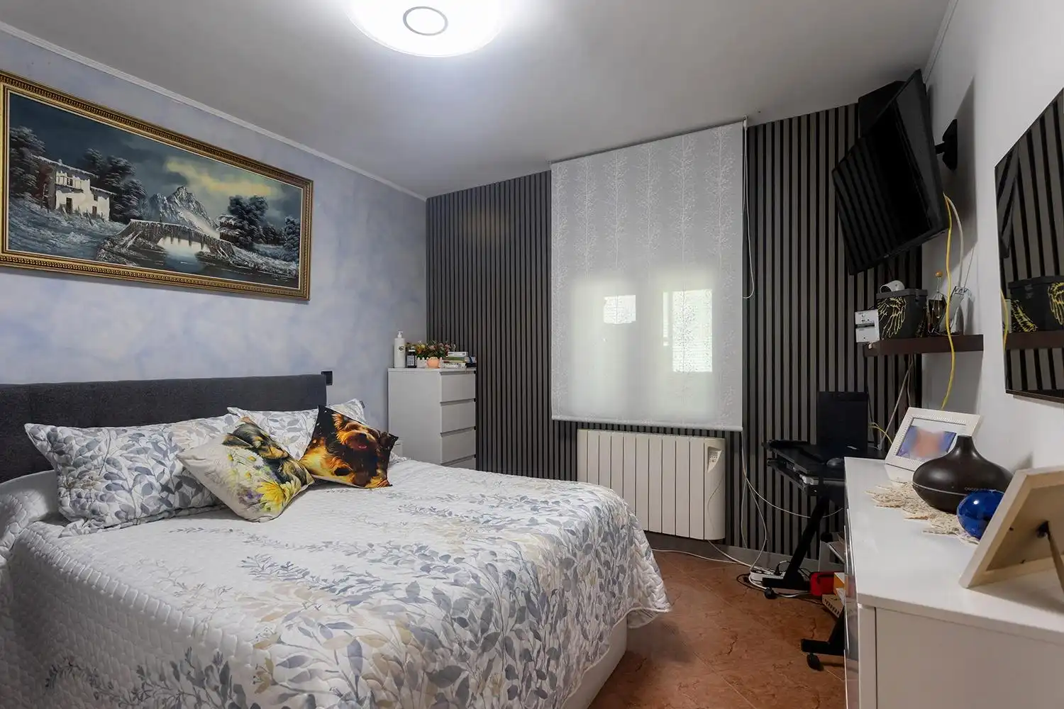 Schlafzimmer von Wohnung zum Verkauf in Alcalá de Henares mit Klimaanlage, Heizung und Terrasse