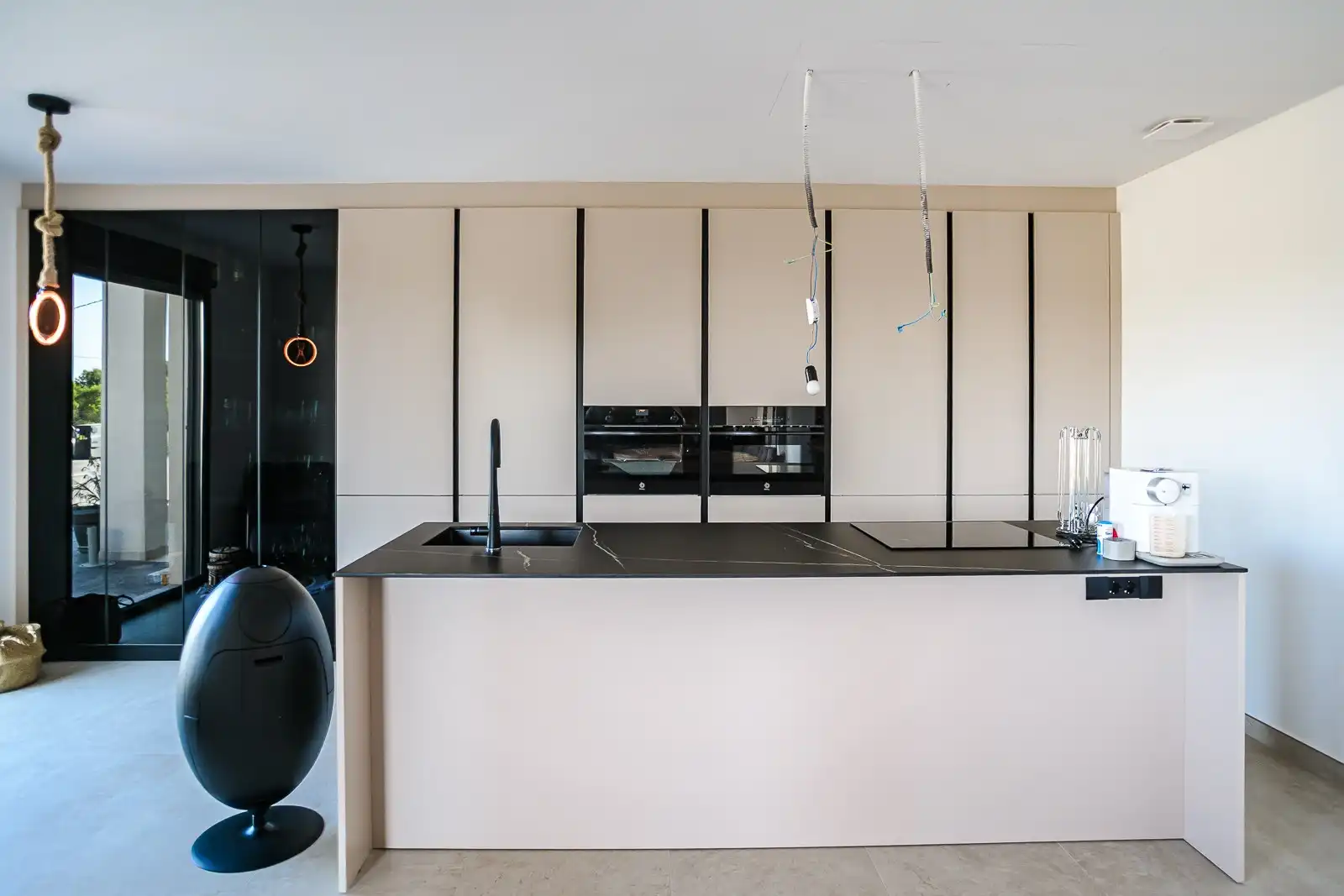 Cocina de Casa o chalet en venta en Aspe con Aire acondicionado, Calefacción y Jardín privado