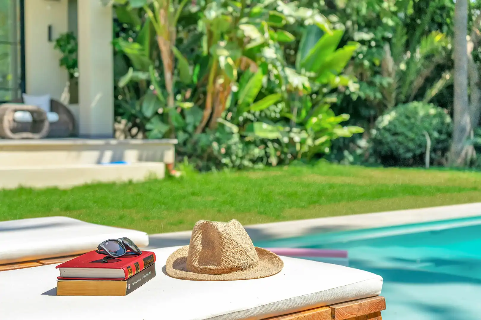 Piscina de Casa o xalet de lloguer en Marbella amb Aire condicionat, Jardí privat i Terrassa