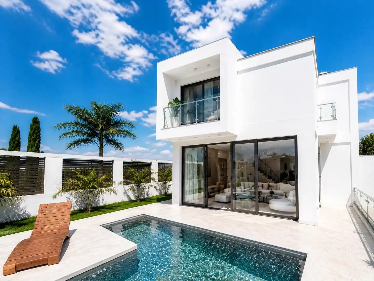 Exterior view of Detached homes for sale in La Oliva  with Air Conditioner, Private garden and Terrace