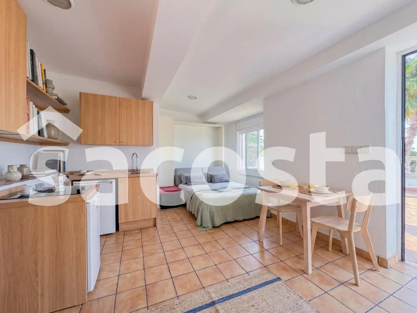 Schlafzimmer von Haus oder Chalet zum Verkauf in Lloret de Mar mit Klimaanlage, Heizung und Terrasse