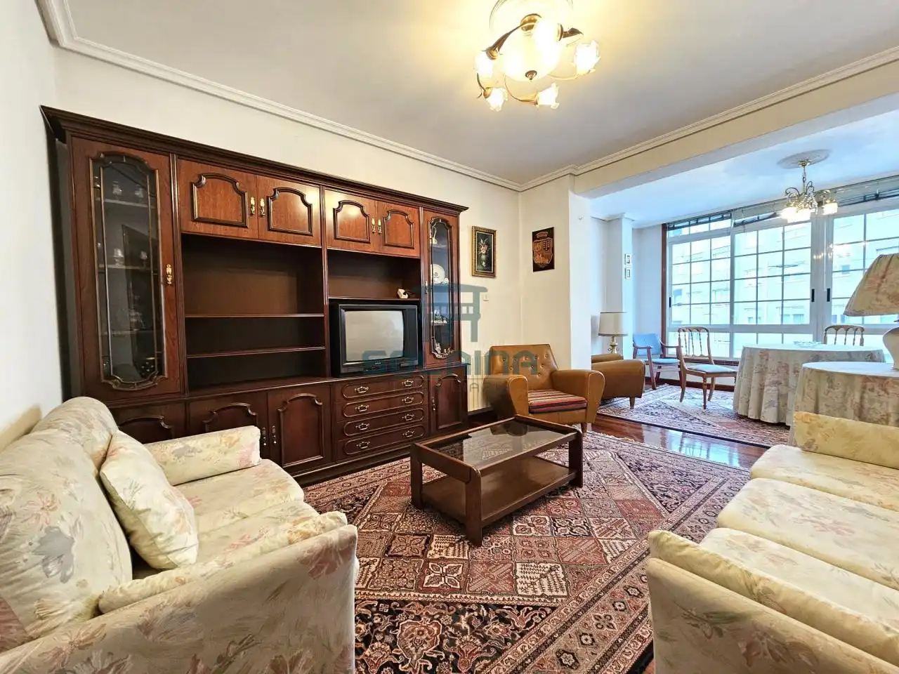 Sala de estar de Casa o chalet en venta en Ribadavia con Calefacción, Jardín privado y Trastero