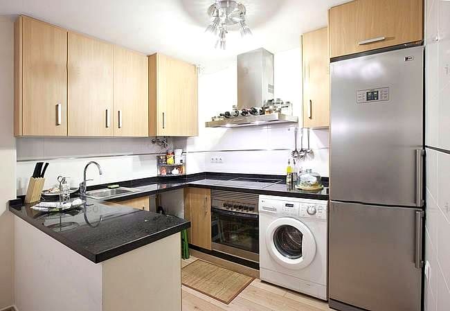 Kitchen of Flat for sale in Castellón de la Plana / Castelló de la Plana  with Terrace and Furnished