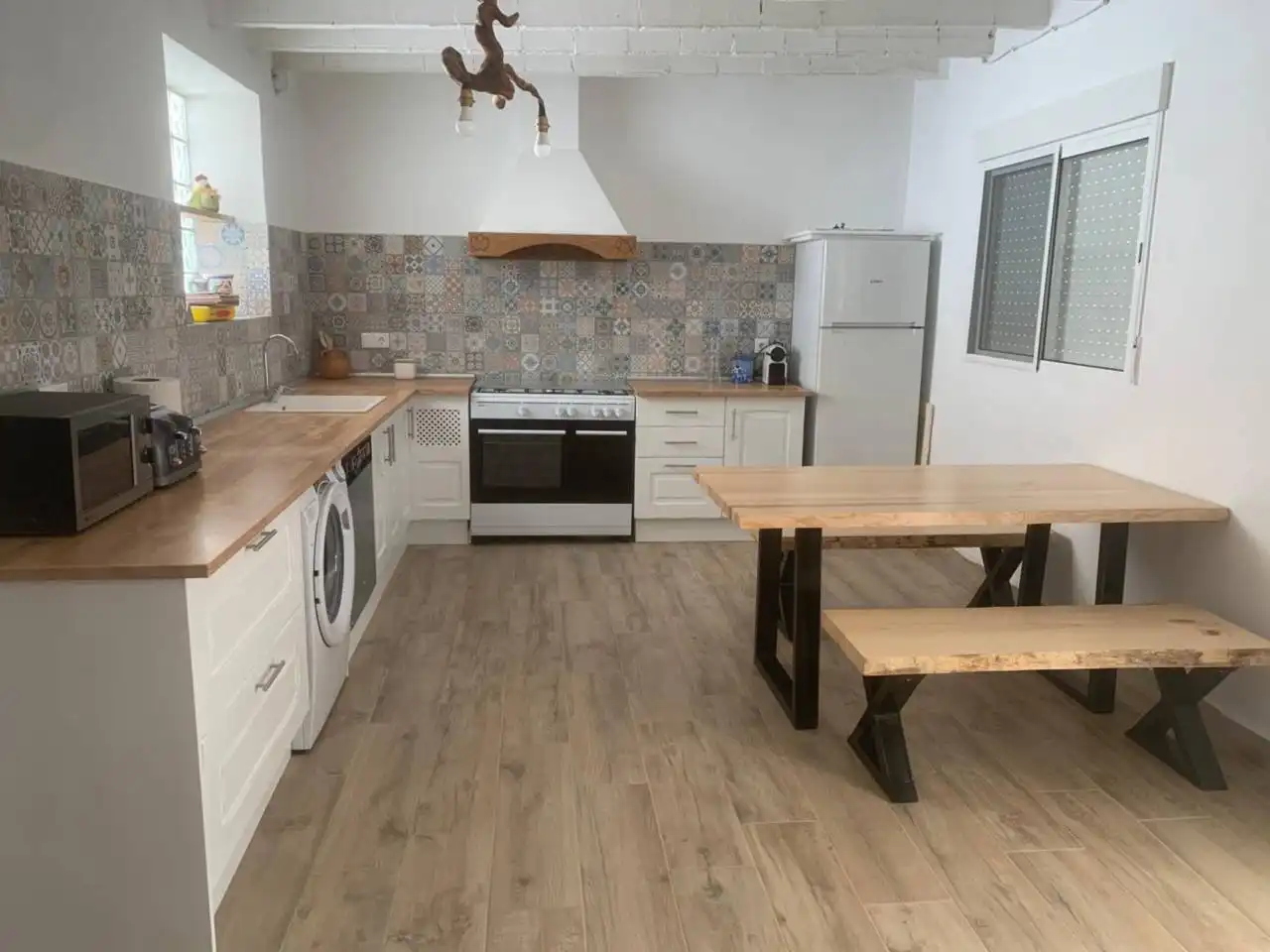 Cocina de Finca rústica de alquiler en Ribesalbes con Terraza y Amueblado