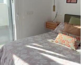 Bedroom of Flat to rent in Málaga Capital  with Air Conditioner, Private garden and Terrace