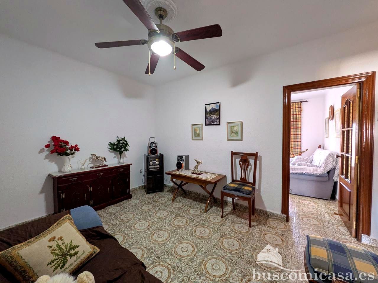 Living room of Flat to rent in Linares  with Furnished and Balcony