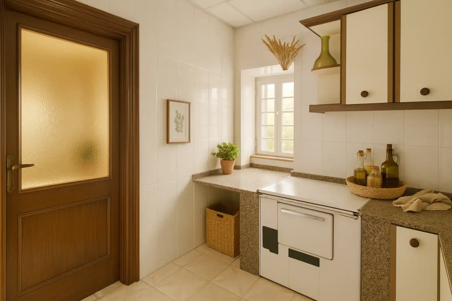 Cocina de Casa o chalet en venta en Gozón con Calefacción, Jardín privado y Parquet
