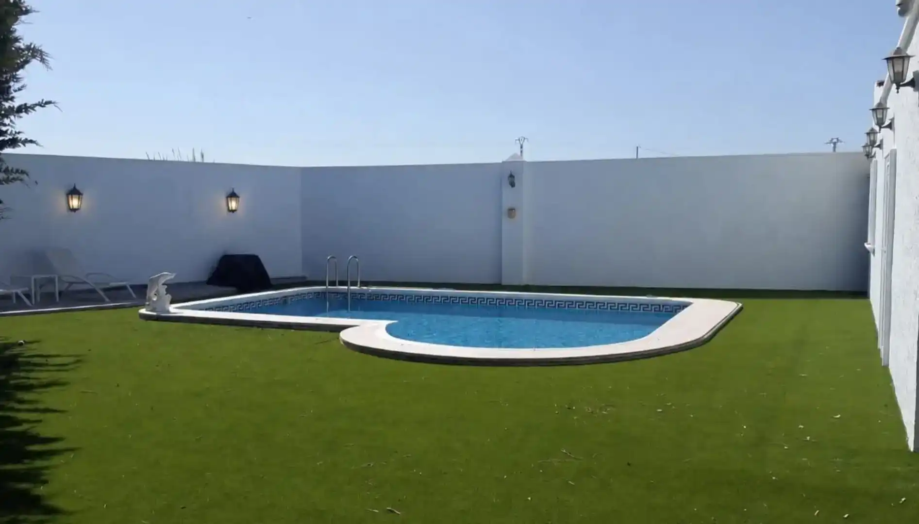 Piscina de Casa o xalet en venda en San Javier amb Aire condicionat i Piscina