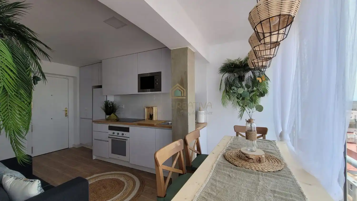 Cocina de Estudio en venta en Sueca con Aire acondicionado, Calefacción y Amueblado
