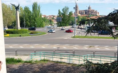 Exterior view of Flat for sale in Salamanca Capital  with Heating, Parquet flooring and Terrace