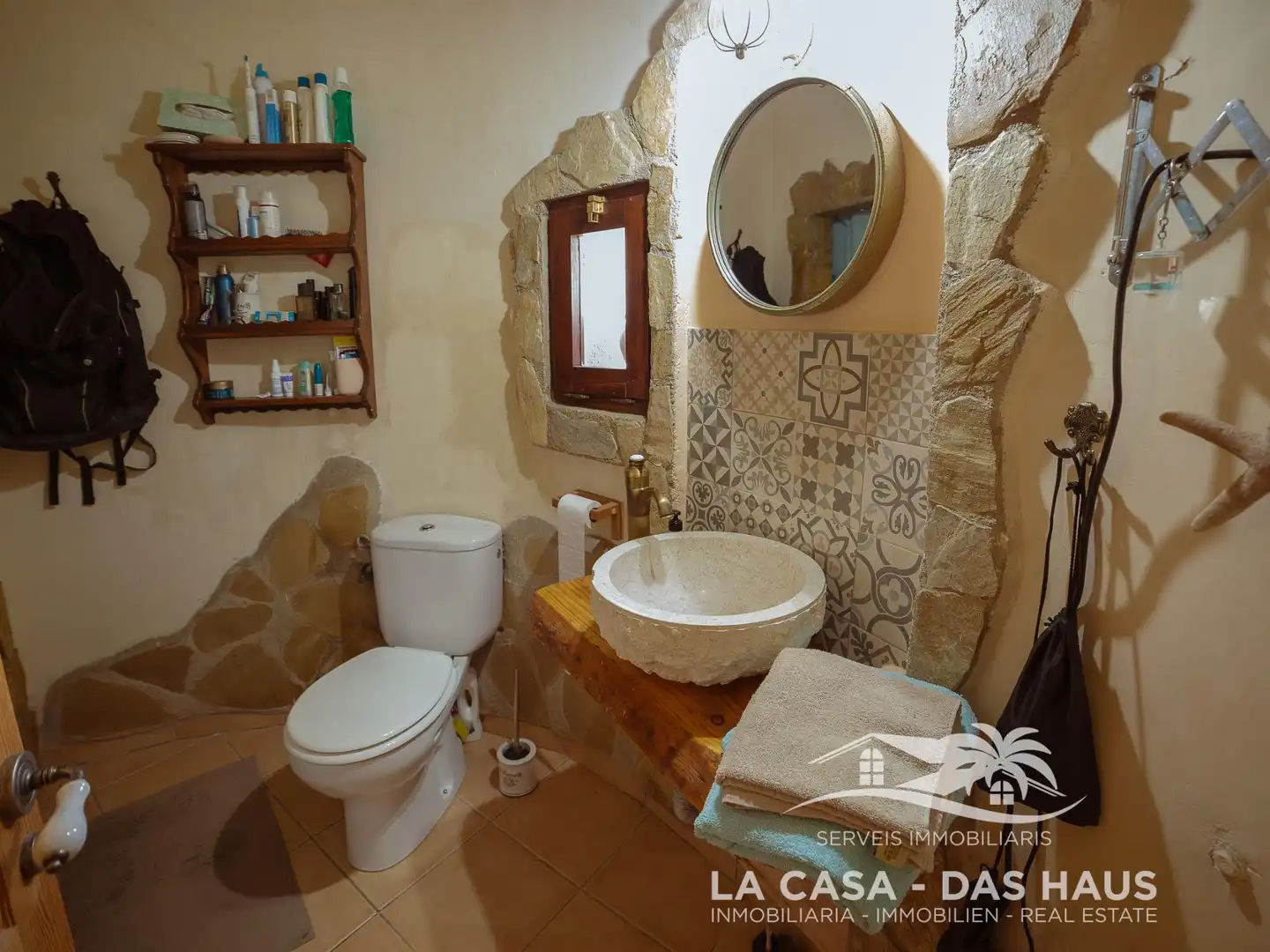 Baño de Finca rústica en venta en Maçanet de la Selva