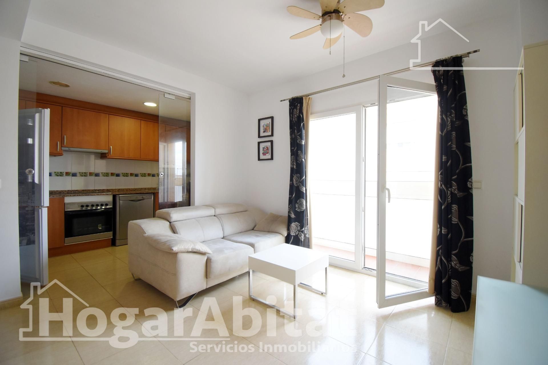 Living room of Flat for sale in El Verger  with Air Conditioner, Storage room and Balcony