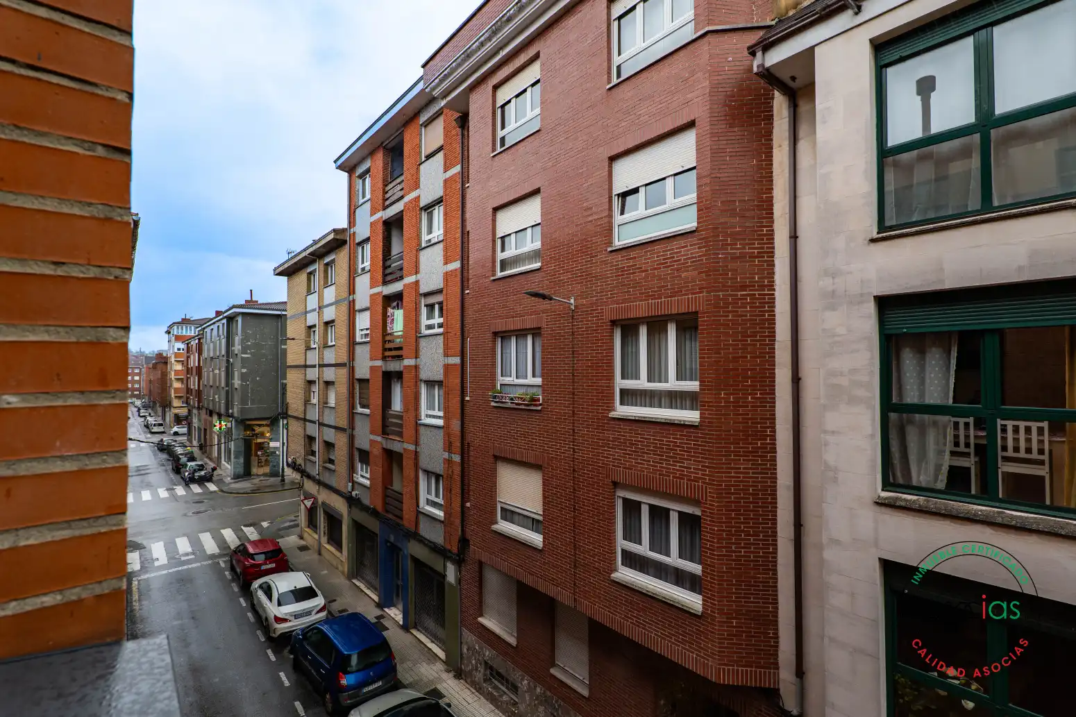 Vista exterior de Piso en venta en Gijón  con Calefacción, Parquet y Trastero