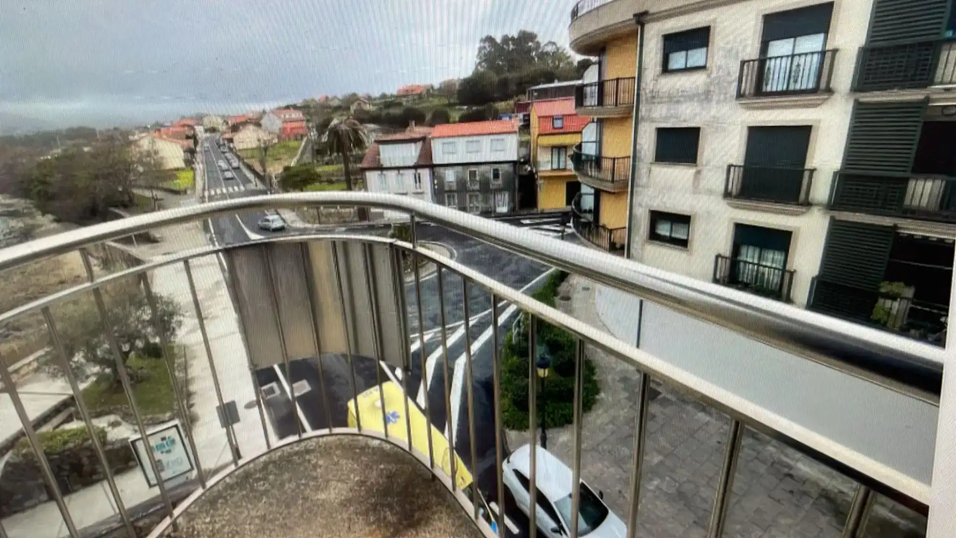 Terrassa de Pis de lloguer en Rianxo amb Parquet, Moblat i Forn