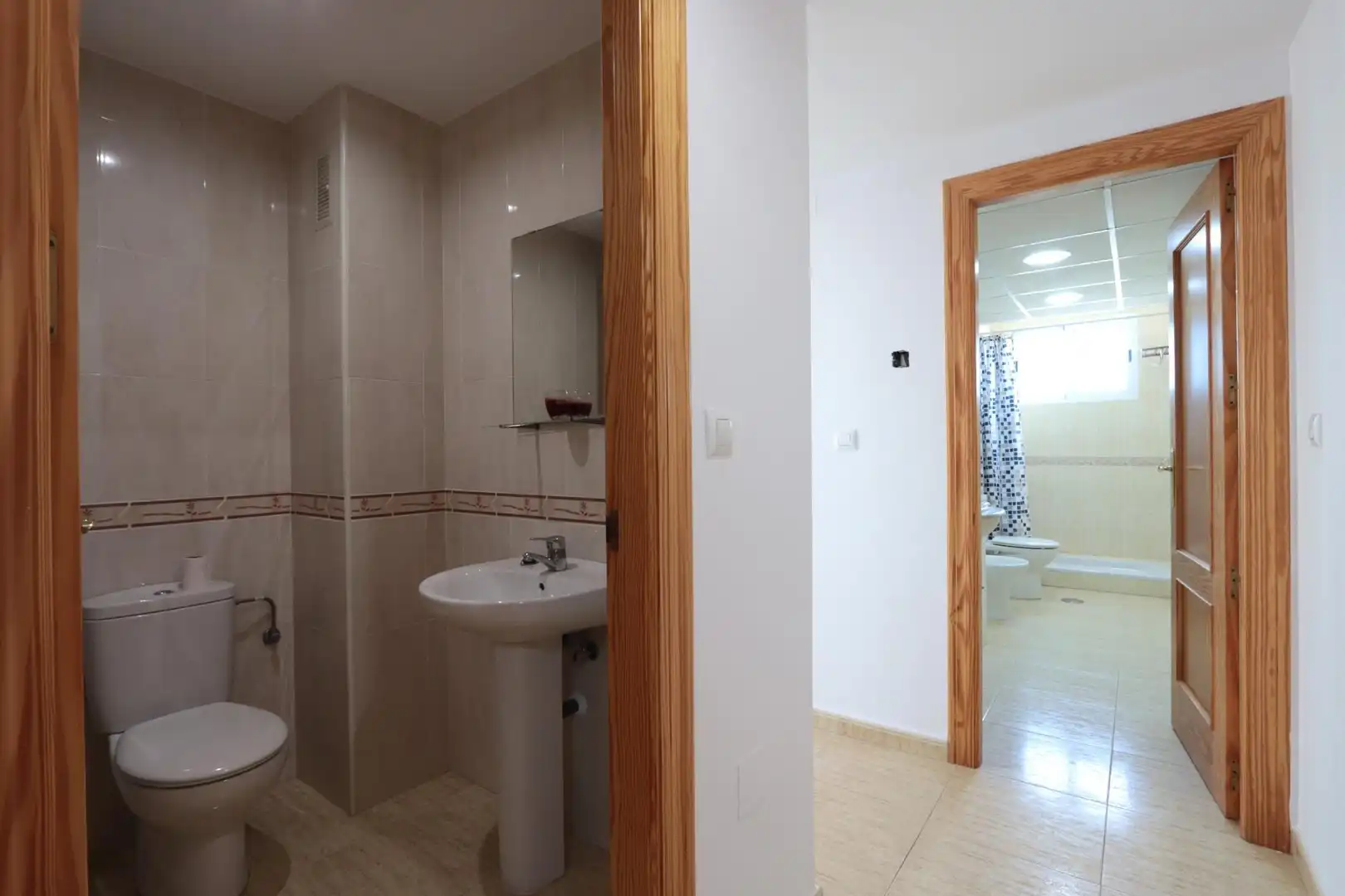 Bathroom of Flat for sale in Fuente Álamo de Murcia  with Air Conditioner, Heating and Terrace