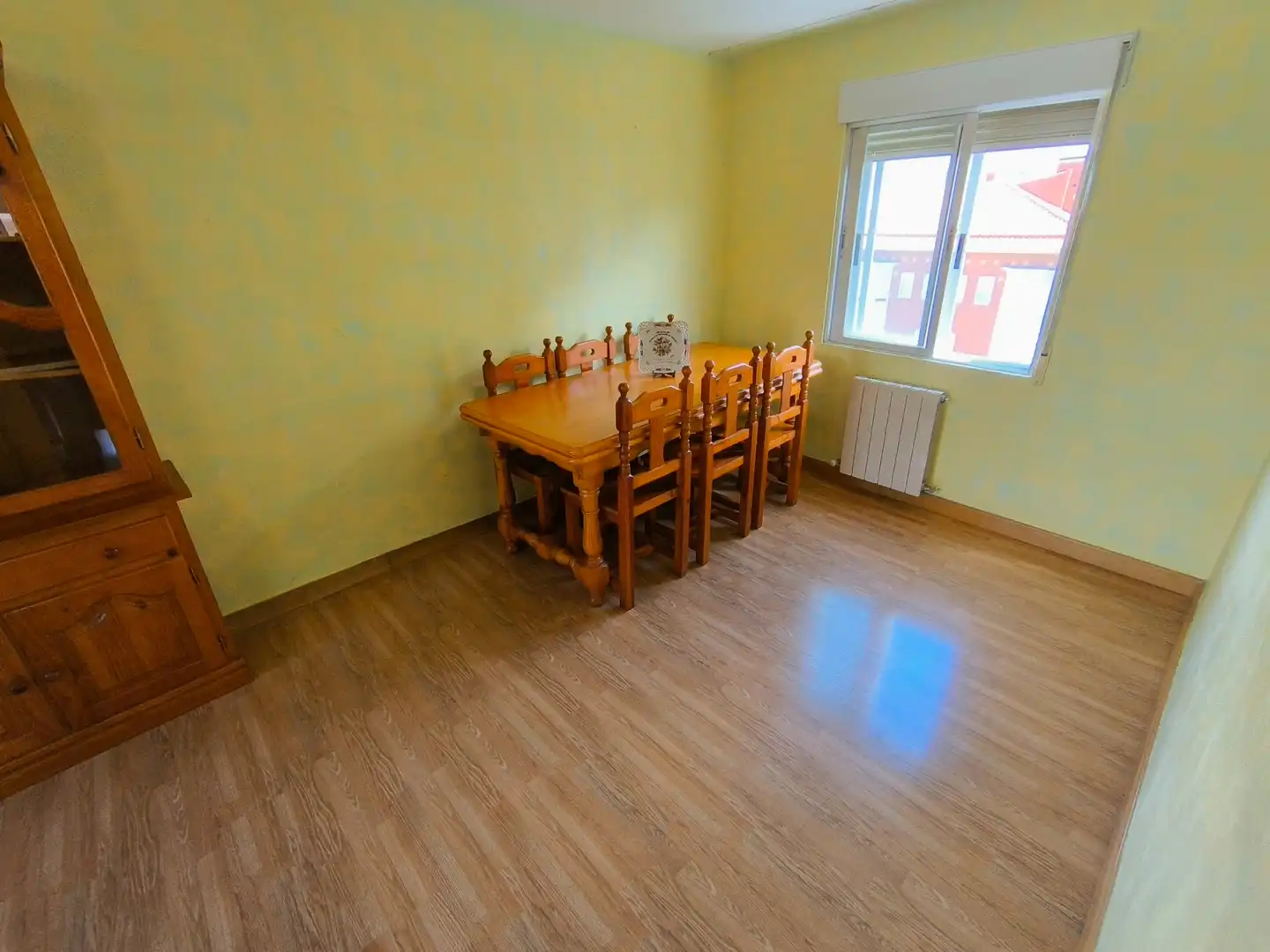 Dining room of Flat for sale in Palencia  with Heating, Parquet flooring and Terrace