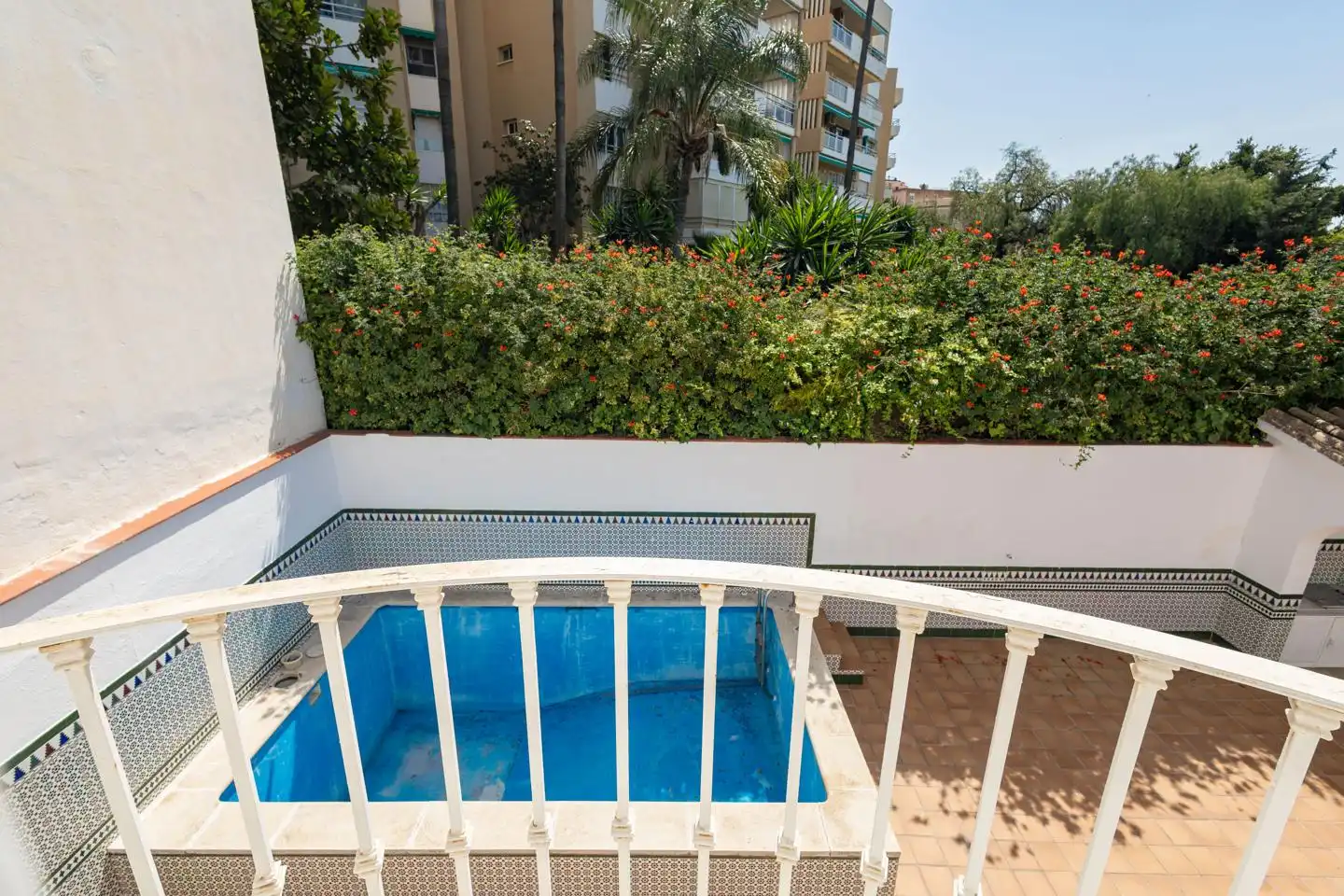 Piscina de Casa o xalet en venda en Málaga amb Jardí privat, Terrassa i Piscina