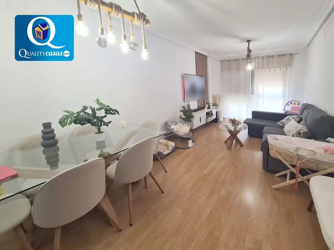 Sala de estar de Apartamento en venta en Agost con Aire acondicionado y Trastero