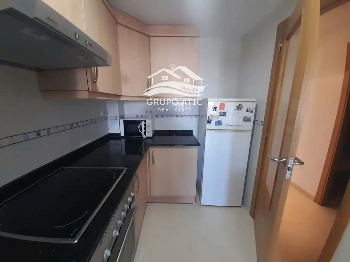 Kitchen of Flat for rent in Burriana / Borriana  with Heating, Terrace and Swimming Pool