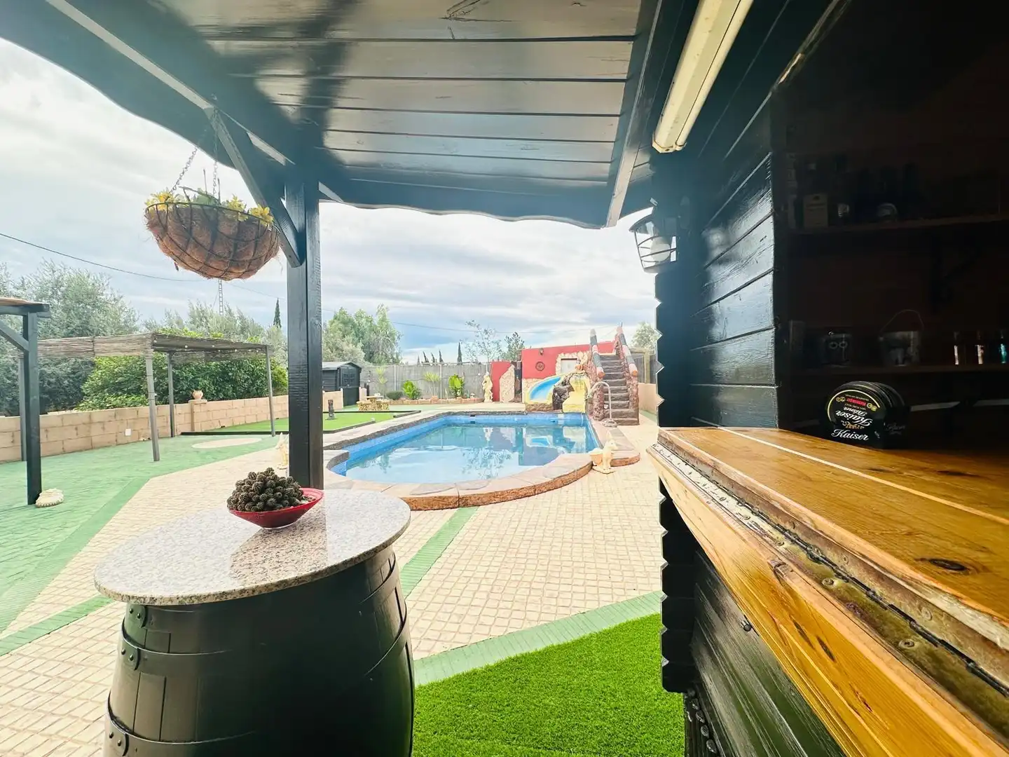 Piscina de Casa o xalet en venda en Ulea amb Aire condicionat, Calefacció i Jardí privat