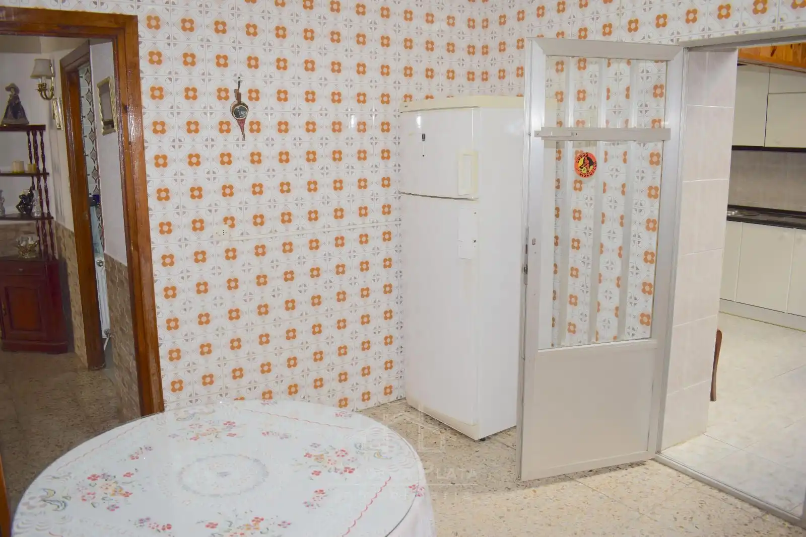 Cuina de Casa o xalet en venda en Vallesa de la Guareña amb Calefacció, Traster i Moblat
