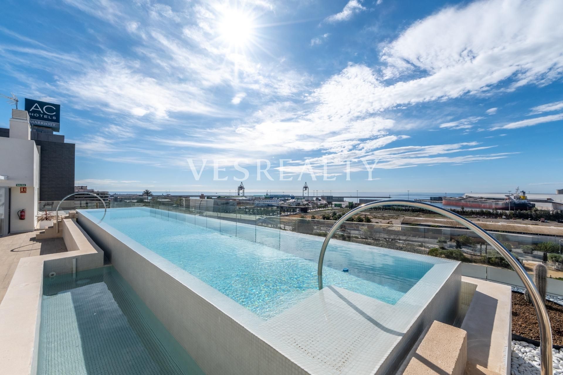 Vista exterior de Apartament de lloguer en Alicante / Alacant amb Terrassa, Traster i Piscina comunitària