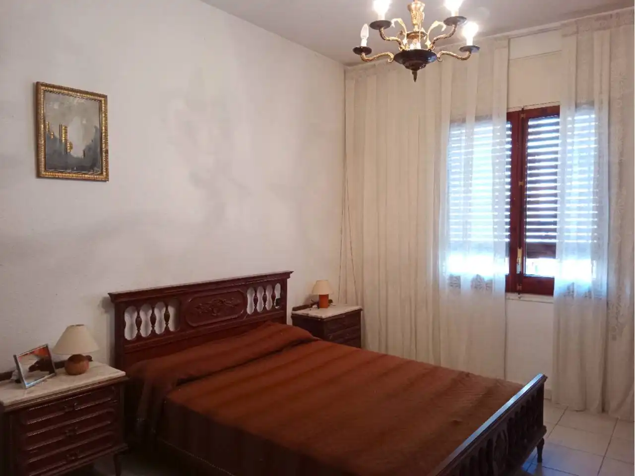 Dormitori de Casa o xalet en venda en Tamarite de Litera amb Terrassa i Moblat
