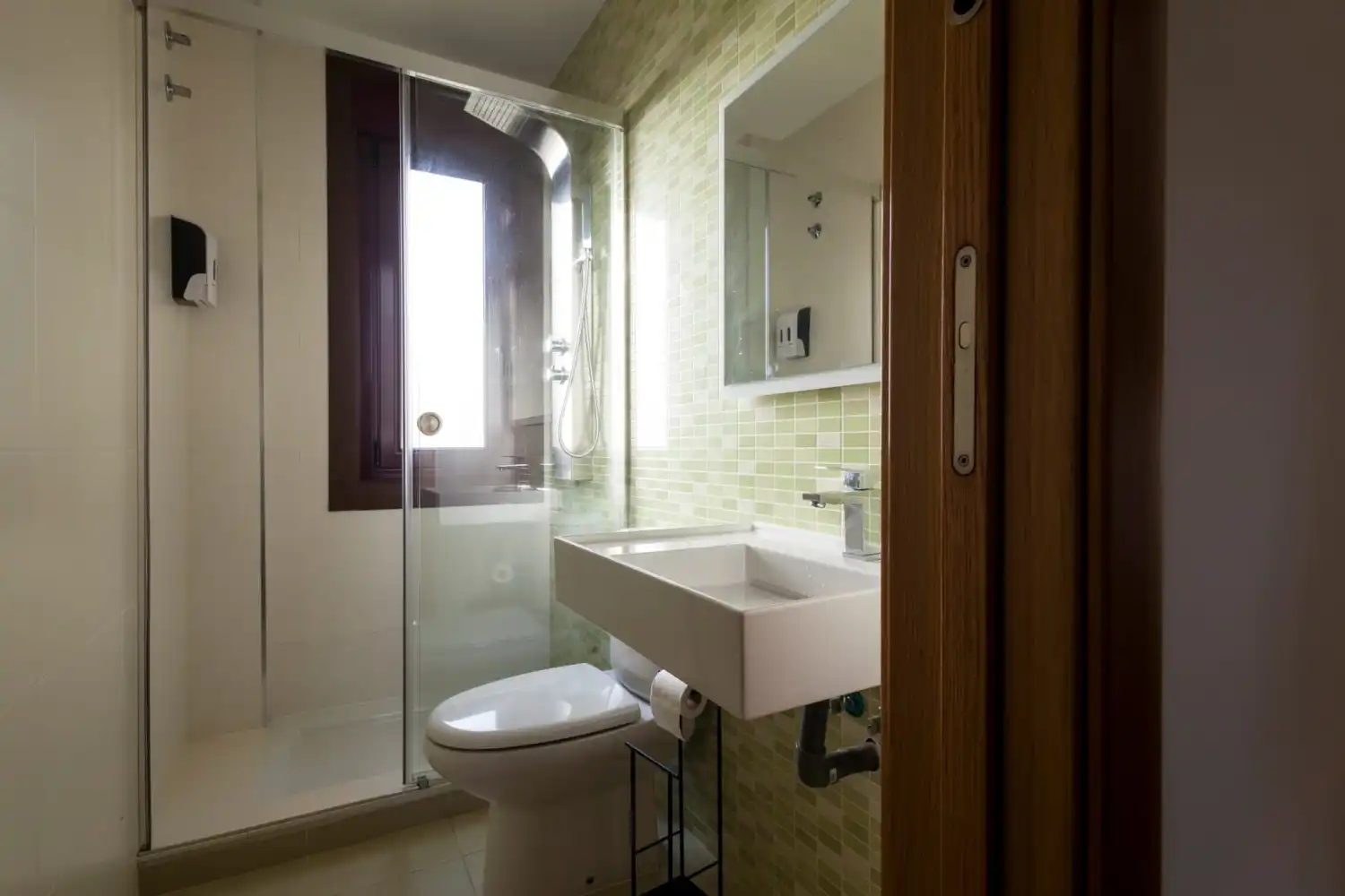 Baño de Casa o chalet de alquiler en Meaño con Aire acondicionado, Calefacción y Jardín privado