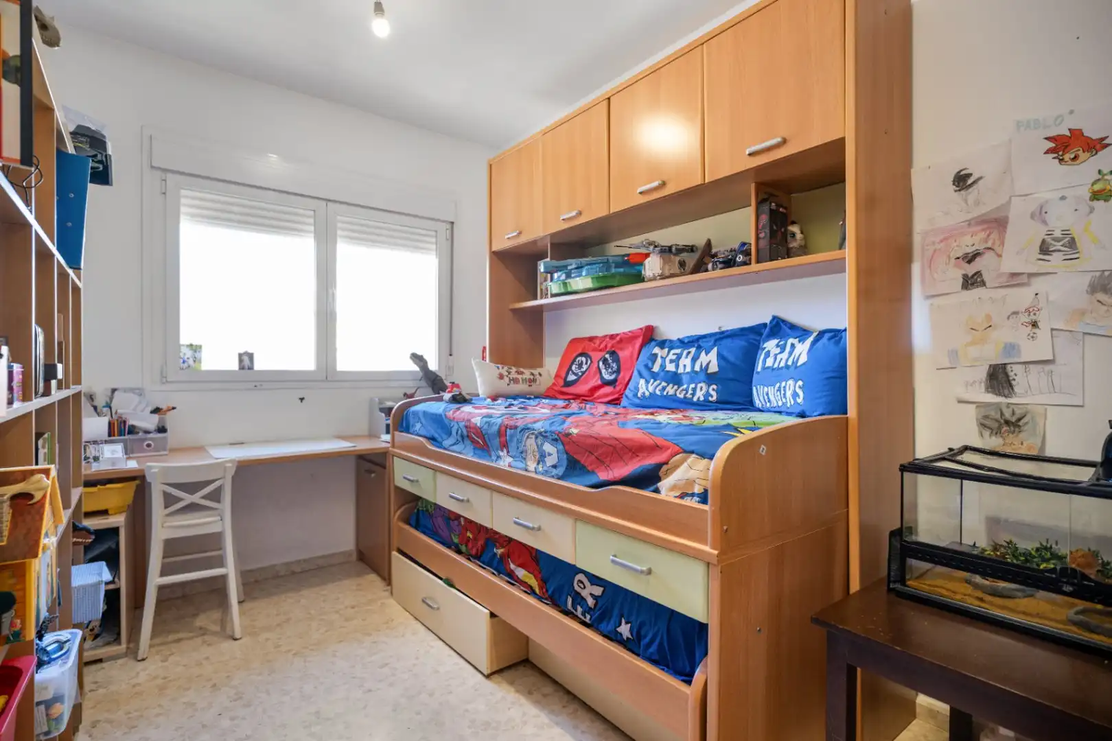 Schlafzimmer von Wohnungen zum Verkauf in Paterna mit Klimaanlage, Heizung und Terrasse