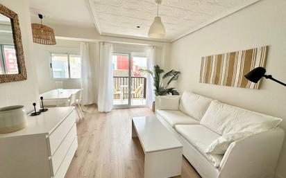 Bedroom of Flat to rent in  Valencia Capital  with Balcony