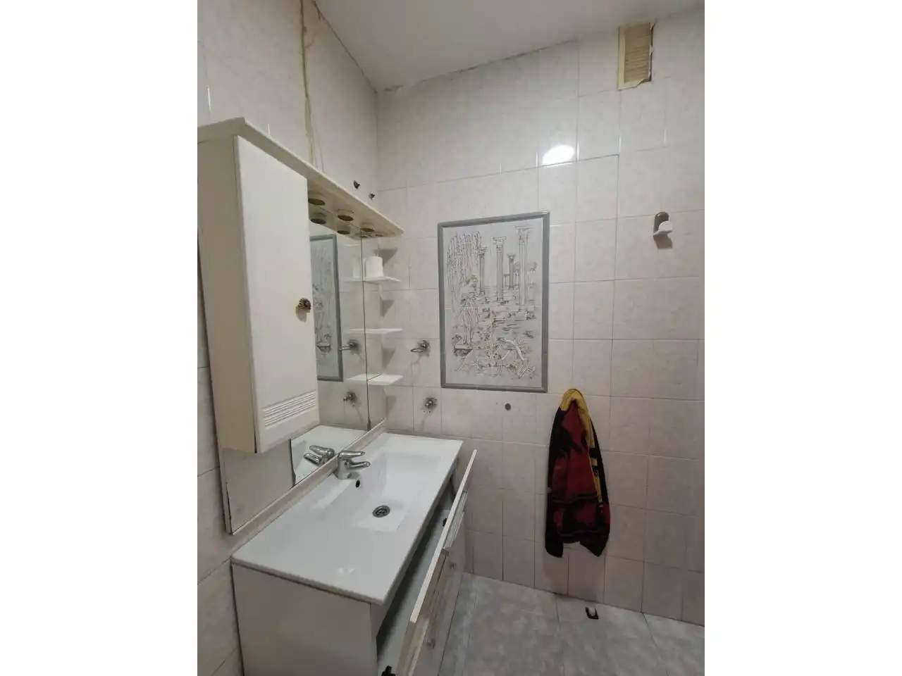 Baño de Casa adosada en venta en Roquetas de Mar con Aire acondicionado y Terraza