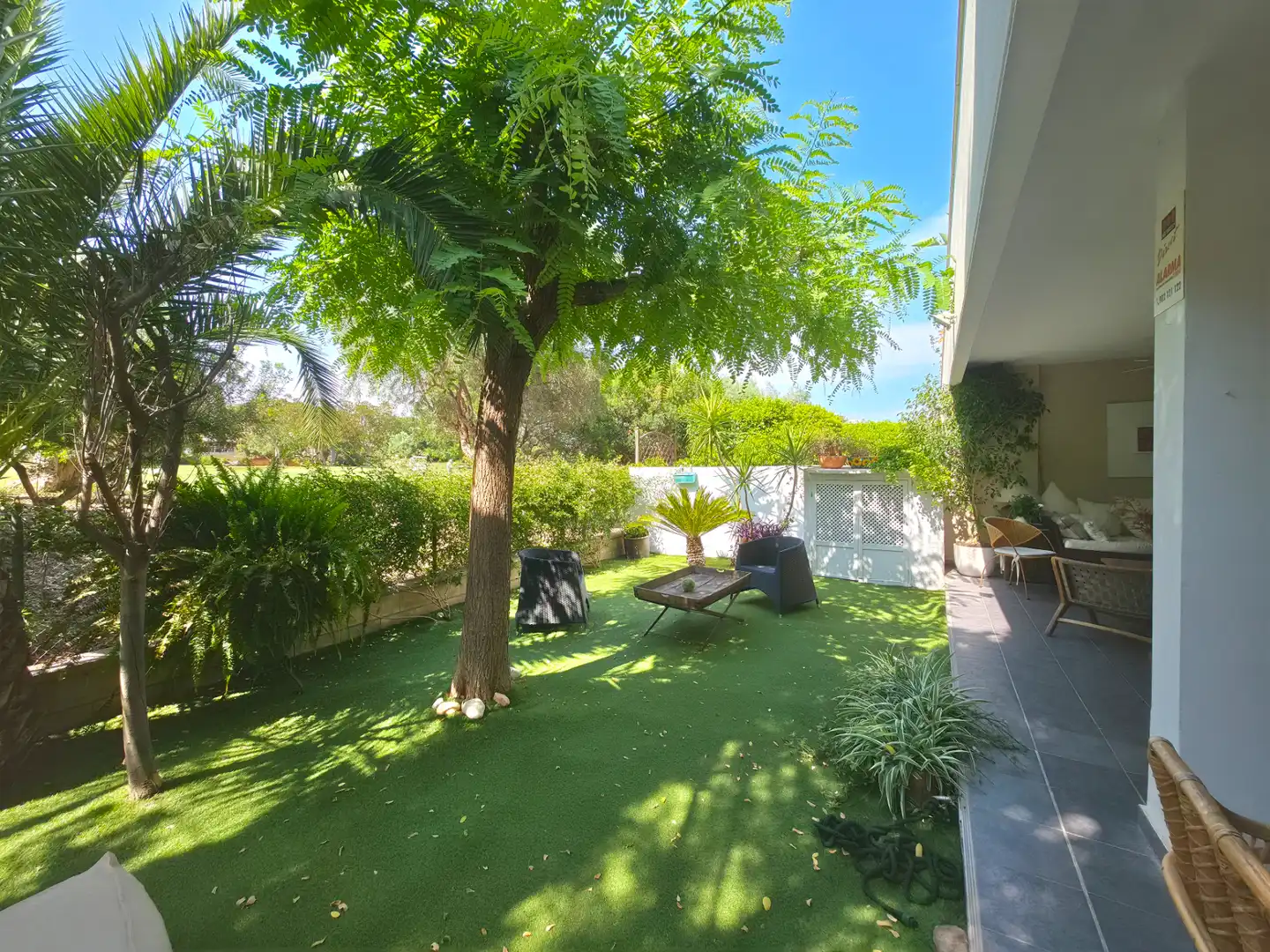 Jardí de Planta baixa en venda en Alicante / Alacant amb Aire condicionat, Calefacció i Jardí privat