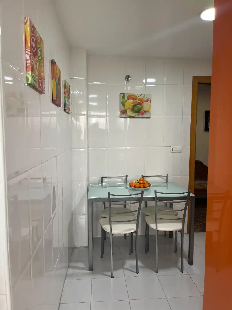 Kitchen of Flat for sale in Valencia  with Air Conditioner, Terrace and Storage room