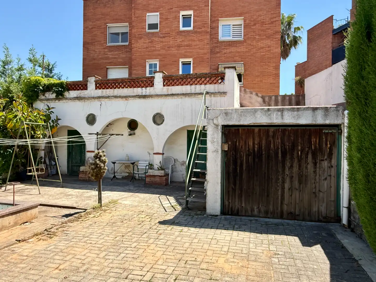 Vista exterior de Casa o chalet en venta en Barcelona con Calefacción, Jardín privado y Terraza