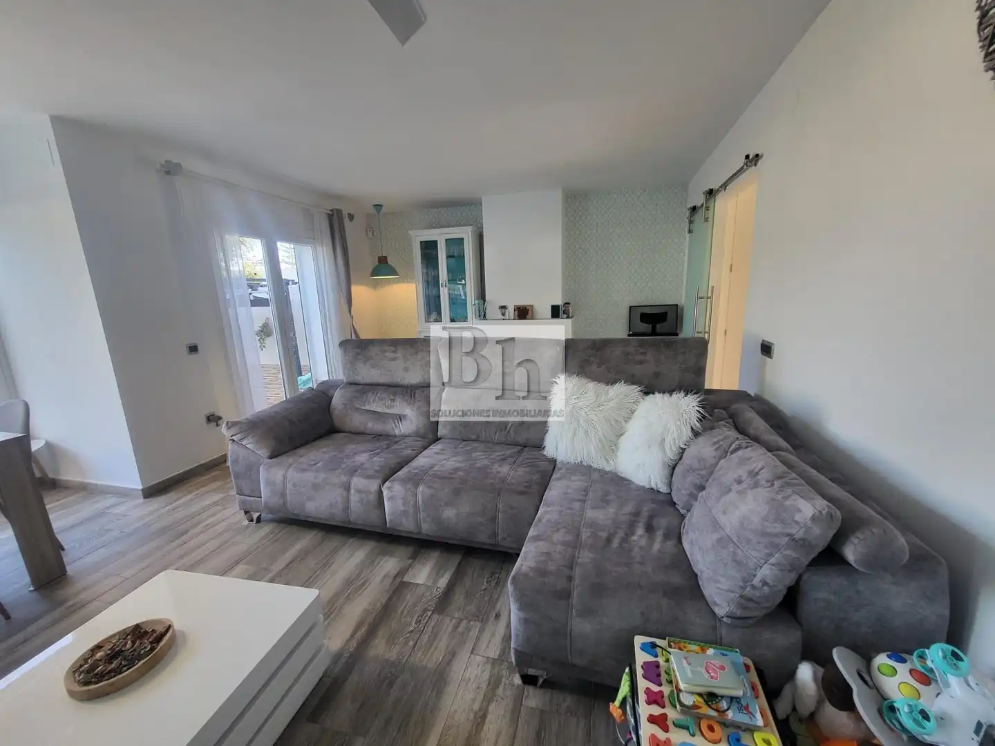 Sala de estar de Casa adosada en venta en Alhaurín de la Torre