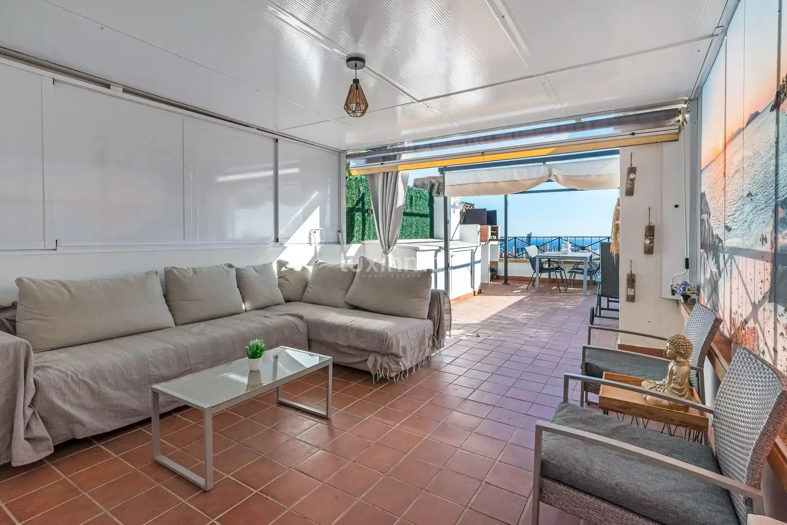 Terraza de Finca rústica en venta en Finestrat con Aire acondicionado, Terraza y Trastero