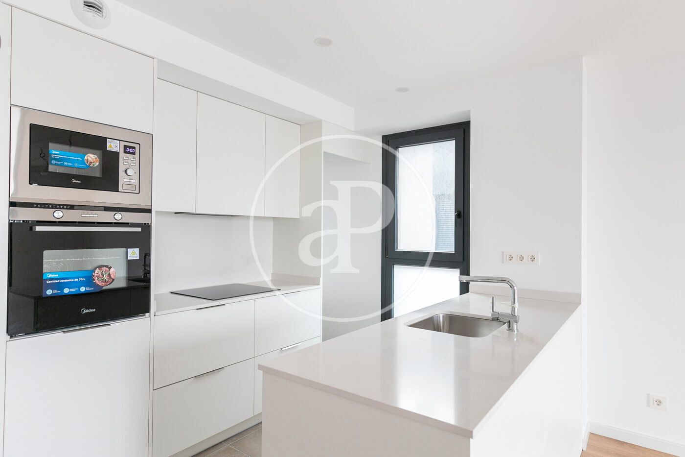 Kitchen of Duplex for sale in Badalona  with Air Conditioner, Heating and Balcony