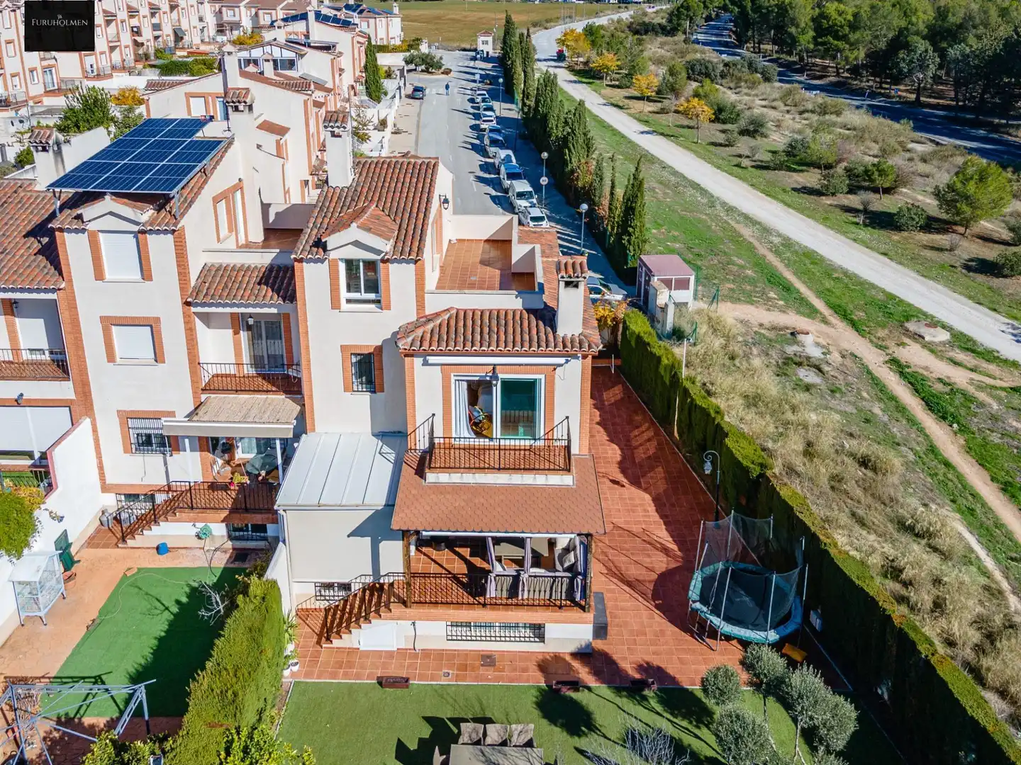 Exterior view of Houses for sale in Atarfe  with Air Conditioner, Heating and Private garden
