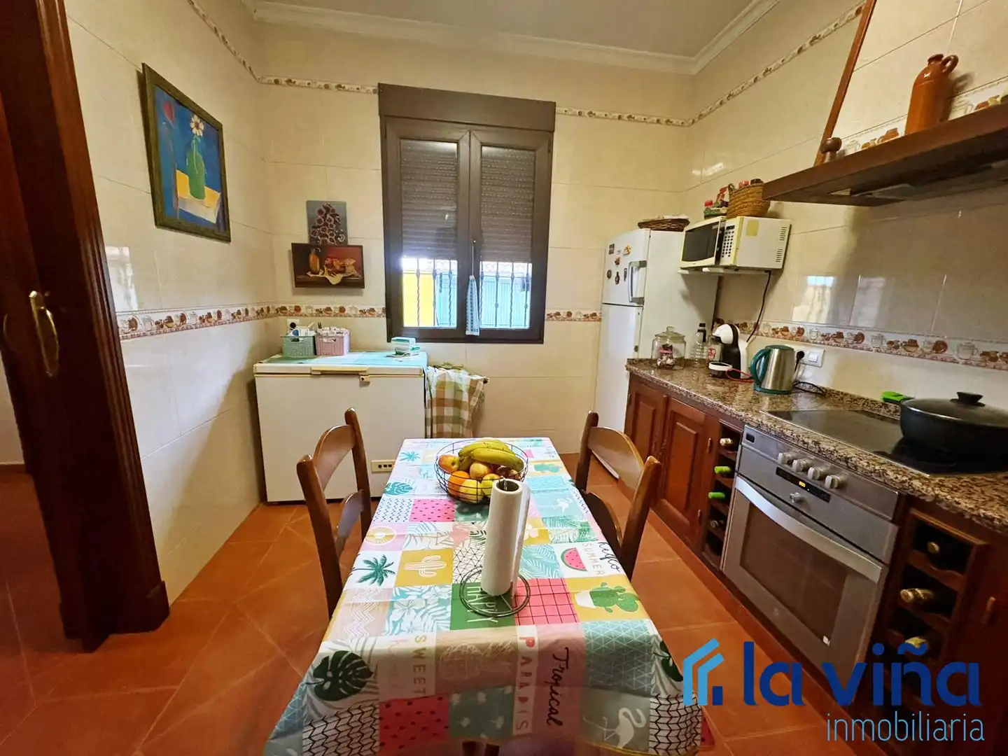 Cocina de Casa o chalet en venta en Los Corrales con Aire acondicionado y Amueblado