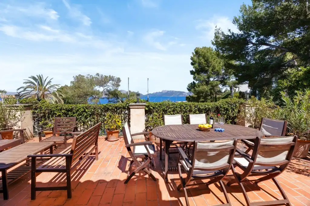 Terrassa de Casa o xalet en venda en Alcúdia amb Aire condicionat, Jardí privat i Terrassa